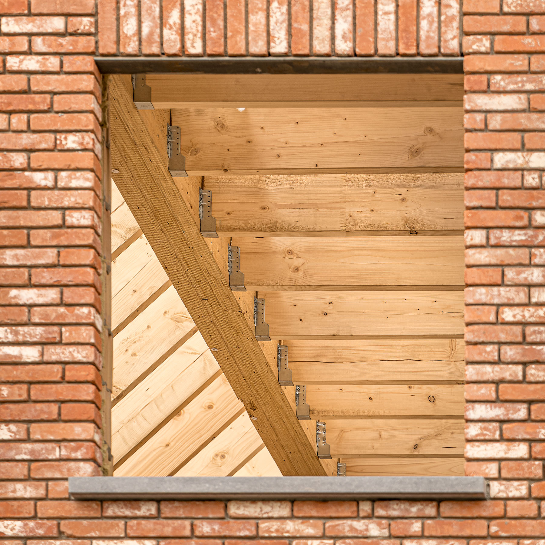 de architectuurfotograaf, architectuurfotografie, interieurfotografie, Glenn Vanderbeke, dakconstructie, houtskelet, dakstructuur, Houtconstructie Desmyter